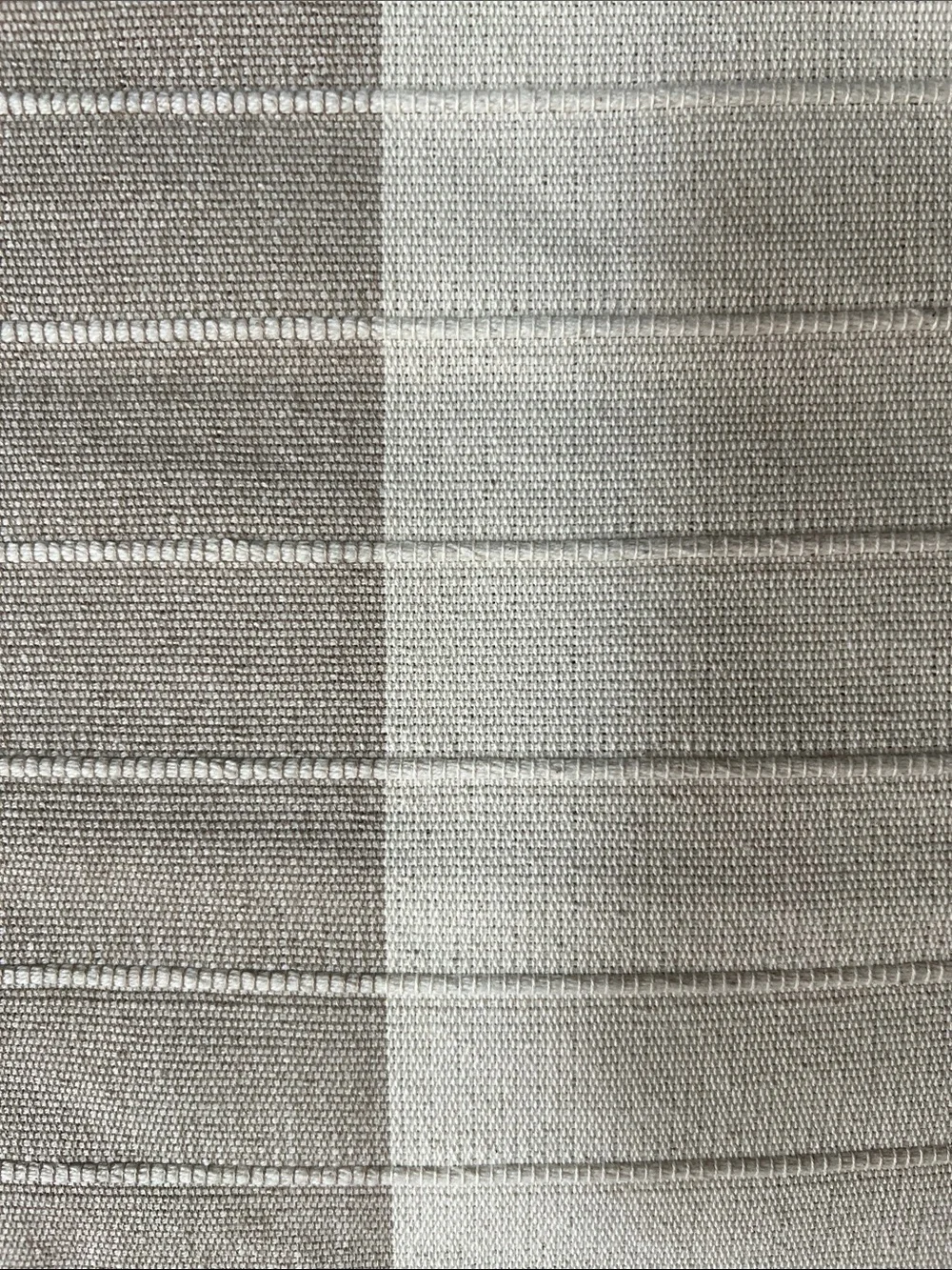 Zara Home Set of 6 Two‑Tone Cotton Placemats Taupe and Cream Neutral Kitchen